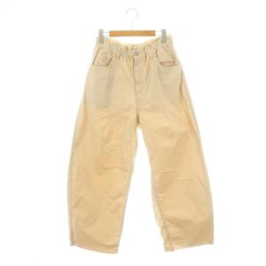 PRE1 タチキリ チノパンツ ジッパーフライ イージー 36 ベージュ /MI OS