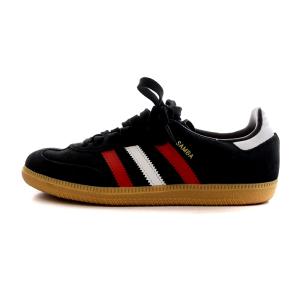 IG1824 Samba OG ローカットスニーカー スエード 23cm 黒 ブラック 赤 レッド 白