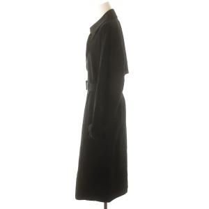 AURALEE 24SS ベルト付トレンチコート スプリングコート 1 ブラック