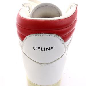 CELINE BREAK スニーカー 40 ホワイト レッド