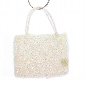 ミニ ワイヤーバッグ ハンドバッグ オーロラ