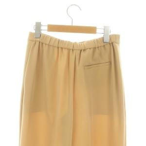 Theory CLASSIC CREPE WIDE PULL ON L パンツ ワイドパンツ クロップド S ベージュ