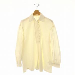 22AW PEPLUM JACKET WITH PUFF BLOUSE シャツ ブラウス ベスト 2