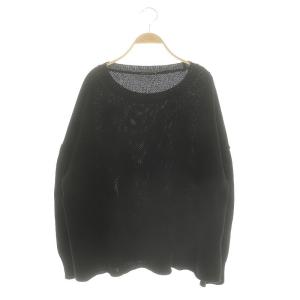 neo beauty プルオーバー ニット セーター 長袖 黒 ブラック