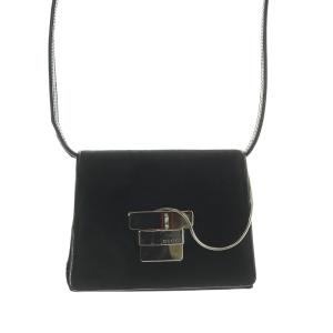 GUCCI ハラコレザー ショルダーバッグ ブラック 007 2046 0276