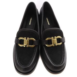 Salvatore Ferragamo MARYAN ローファー 7.5 ブラック
