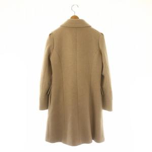 René 21年 パール ウール コート 34 ベージュ