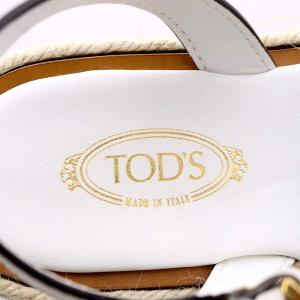 TOD'S 24SS ケイト サンダル 36 ホワイト