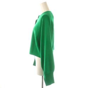 JOURNAL STANDARD relume フルニードルクルーネックショートカーディガン ニット 長袖 F 緑 グリーン