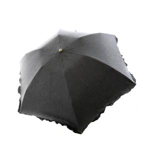 マカダムフリル 折り畳み傘 日傘 グレー