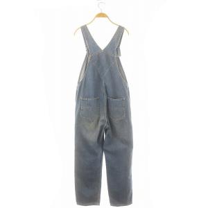 Ron Herman RHCロンハーマン ダメージ デニムオーバーオール ジーンズ コットン M 青 ブルー /YQ OS