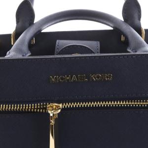 MICHAEL KORS ハイリー ハンドバッグ ショルダーバッグ 2way レザー 紺 ネイビー
