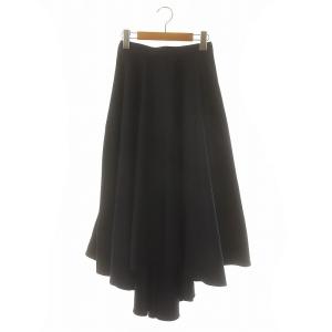 Ameri VINTAGE LAYERED FLARE SKIRT スカート フレア ロング レイヤード 紺 ネイビー