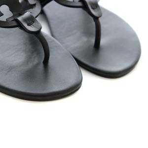 TORY BURCH Miller ミラー サンダル トング フラット ロゴ 6.5 23.5cm 黒 ブラック 90582