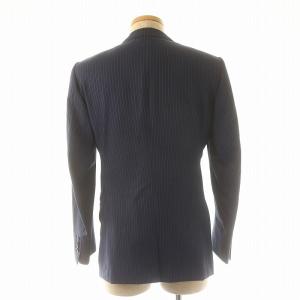 TOMORROWLAND スーツ セットアップ 上下 テーラードジャケット テーパードパンツ ジッパーフライ センタープレス ストライプ ウール 44