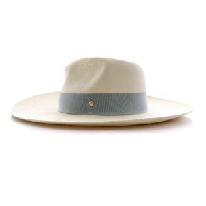 HELEN KAMINSKI vitoria wide brim ハット 麦わら帽子 青 ブルー ベージュ