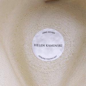 HELEN KAMINSKI vitoria wide brim ハット 麦わら帽子 青 ブルー ベージュ