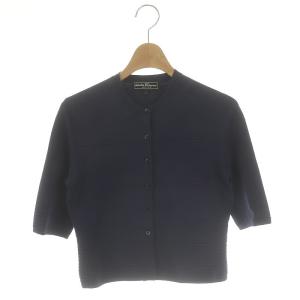0663881 カーディガン 五分袖 S 紺 ネイビー /NR OS