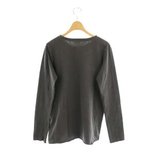 Deuxieme Classe 23AW Layering Tシャツ カットソー ロンT 長袖 チャコールグレー