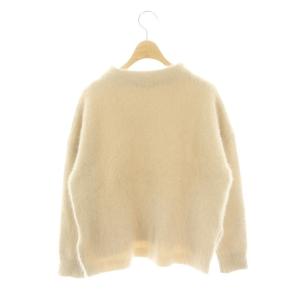 ANAYI ウール ボトルネック ニットプルオーバー セーター 長袖 38 ベージュ