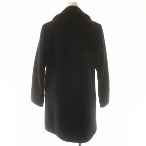 THE RERACS THERERACS ザリラクス ウールダブルボタンコート アウター 38 濃紺 ダークネイビー /DF OS