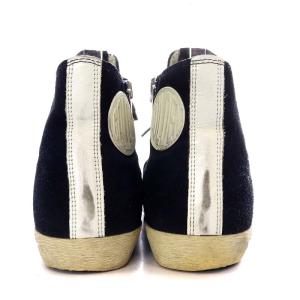 GOLDEN GOOSE FRANCY スニーカー ヴィンテージ加工 37 ブラック