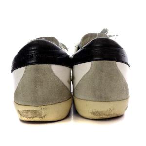 GOLDEN GOOSE SUPERSTAR スニーカー ローカット ヴィンテージ加工 レザー 37 23.5cm 白 ホワイト