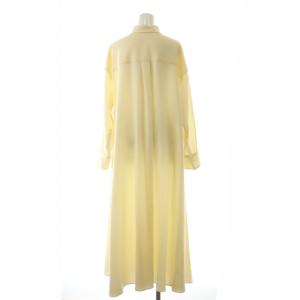 ebure 22AW ウール シャツワンピース 36 アイボリー