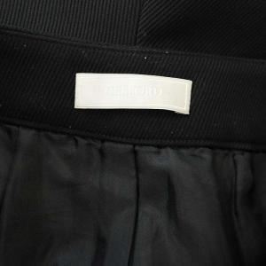 CELFORD バリエーションショートパンツ タック 36 黒 ブラック