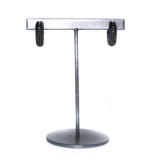 SWAROVSKI Dextera フープピアス シルバー色