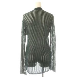 rim.ark 24AW Semi long sheer tops トップス カーディガン ニット レースアップ 長袖