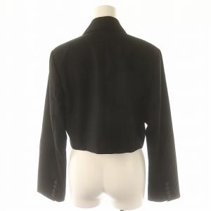 Rirandture 24SS クロップドジャケット テーラードジャケット 1B 総裏地 2 黒 ブラック /ES OS