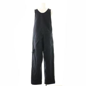 MHL. 22AW FADED COTTON TWILL  オーバーオール ロングパンツ 1 濃紺 ダークネイビー