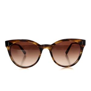 OLIVER PEOPLES ラッセン Lassen キャッツアイ サングラス 度なし 5320-140 茶色 ブラウン /YO6