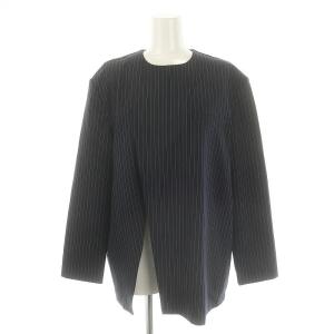 23SS Shoulder padded suit tops ストライプ トップス カットソー 長袖 F