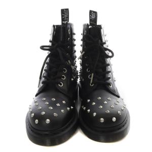 Dr.Martens STUD スタッズ 8ホール ショートブーツ レザー UK4 23cm 黒 ブラック 1460