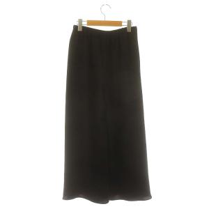 Theory 23SS Oxford Crepe Wide Leg PO HZ パンツ ワイド フレア イージー P 黒 ブラック