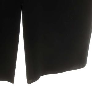Theory 23SS Oxford Crepe Wide Leg PO HZ パンツ ワイド フレア イージー P 黒 ブラック