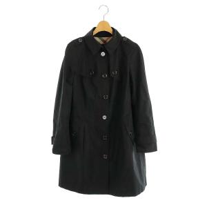 トレンチコート 44 XXL ブラック