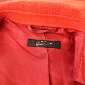 STUNNING LURE ウール ロングコート オーバーサイズ ラップコート ベルト付 2 赤 レッド