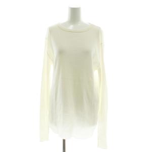 23SS Rib Longsleeve T-sh カットソー 長袖 リブ ウール混 オフホワイト