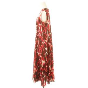 ANAYI 24AW アートプリントドロスト ワンピース 38
