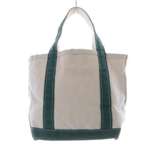 L'Appartement LLBean REMI ハンドバッグ トートバッグ 白 ホワイト 緑 グリーン