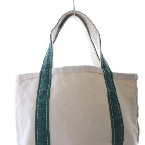 L'Appartement LLBean REMI ハンドバッグ トートバッグ 白 ホワイト 緑 グリーン