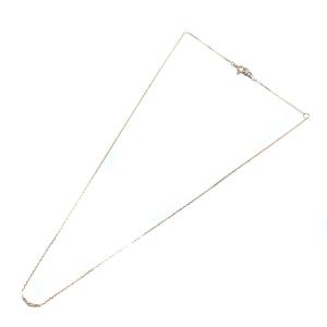 agete ネックレス ペンダント K10 ダイヤ 0.05ct イエローゴールド