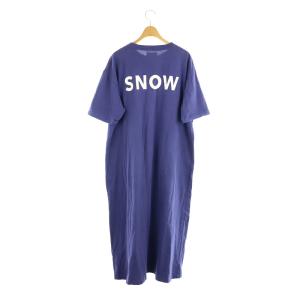 Snow Peak 24AW JOURNAL STANDARD relume別注 RELUME T-SHIRT OP ワンピース カットソー ロング