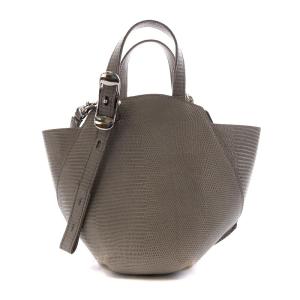 TOFF&LOADSTONE ハンドバッグ ショルダーバッグ 2way レザー グレー /AK12