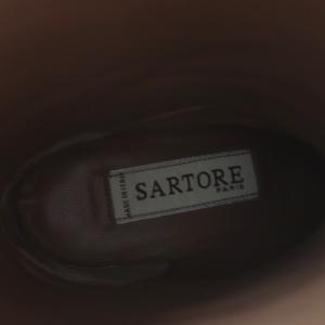 SARTORE ジョッキー ロングブーツ 36 ブラウン SR3601
