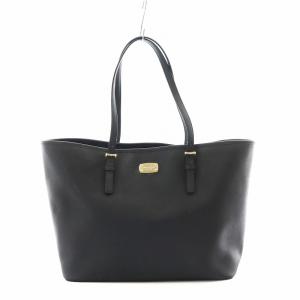 トートバッグ 肩掛け レザー 黒 ブラック 35F6GTVT1L /AS OS