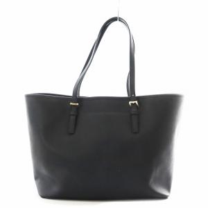 MICHAEL KORS トートバッグ 肩掛け レザー 黒 ブラック 35F6GTVT1L /AS OS